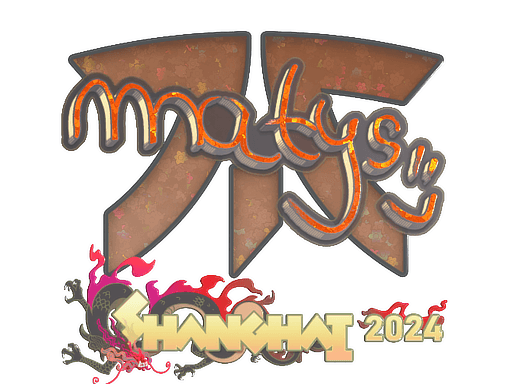 Glitter Sticker - MATYS (Glitter) | Shanghai 2024