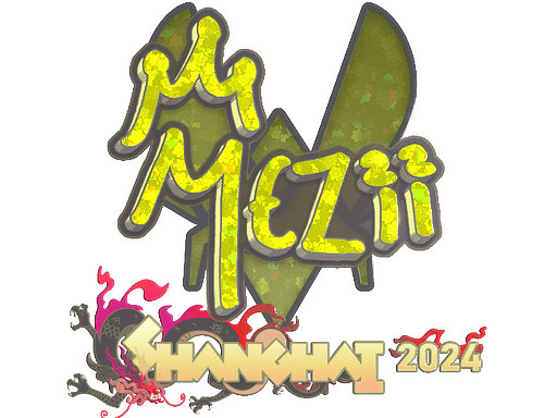 Glitter Sticker - mezii (Glitter) | Shanghai 2024