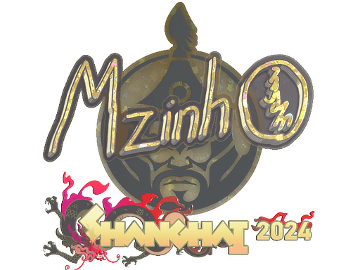 Glitter Sticker - mzinho (Glitter) | Shanghai 2024