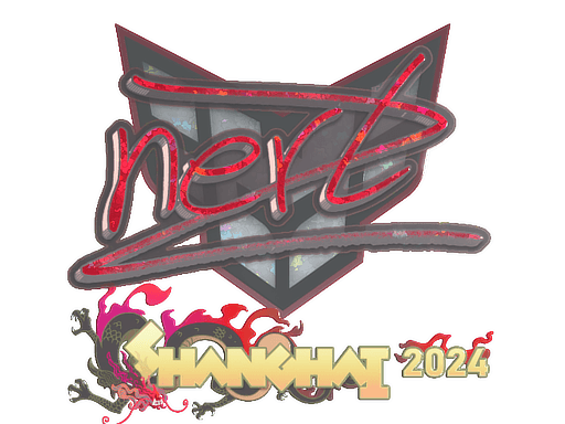 Glitter Sticker - NertZ (Glitter) | Shanghai 2024