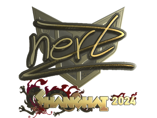 Gold Sticker - NertZ (Gold) | Shanghai 2024