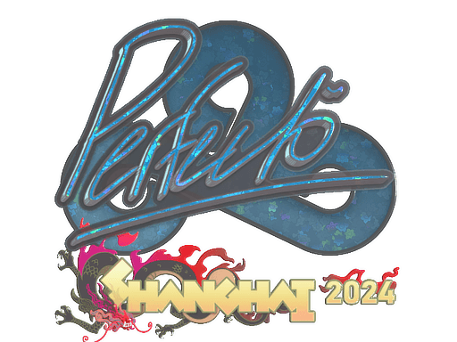 Glitter Sticker - Perfecto (Glitter) | Shanghai 2024