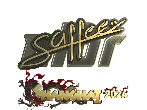 Gold Sticker - saffee (Gold) | Shanghai 2024