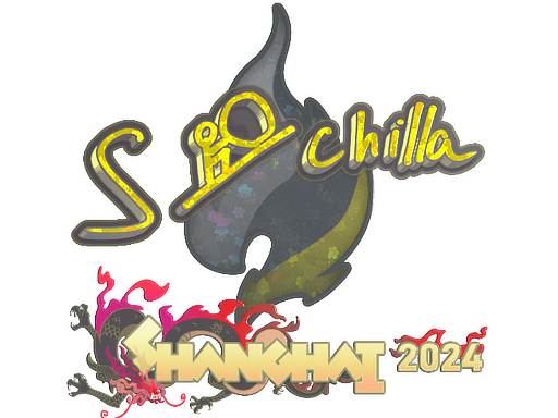 Glitter Sticker - s-chilla (Glitter) | Shanghai 2024