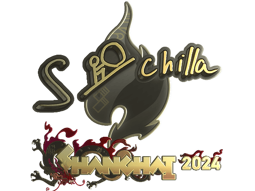 Gold Sticker - s-chilla (Gold) | Shanghai 2024