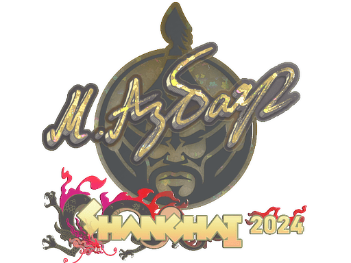 Glitter Sticker - Senzu (Glitter) | Shanghai 2024