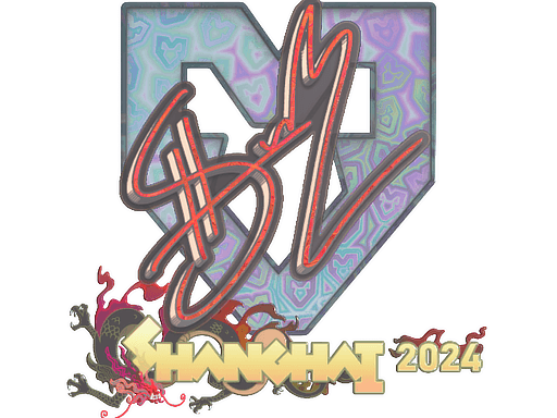 Holo Sticker - siuhy (Holo) | Shanghai 2024