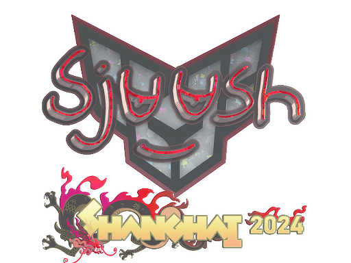 Glitter Sticker - sjuush (Glitter) | Shanghai 2024