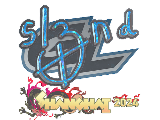 Glitter Sticker - sl3nd (Glitter) | Shanghai 2024