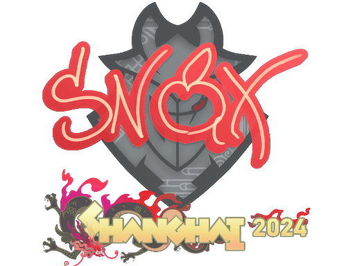 Sticker - Snax | Shanghai 2024