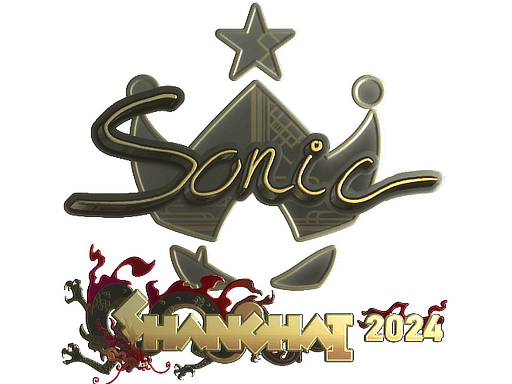 Gold Sticker - Sonic (Gold) | Shanghai 2024