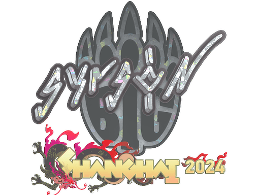 Glitter Sticker - syrsoN (Glitter) | Shanghai 2024