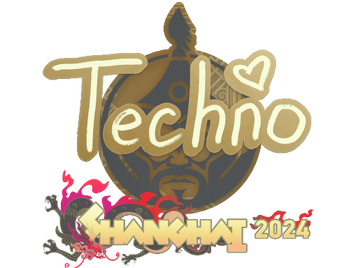 Sticker - Techno4K | Shanghai 2024