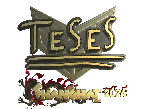 Gold Sticker - TeSeS (Gold) | Shanghai 2024