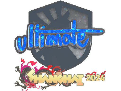 Glitter Sticker - ultimate (Glitter) | Shanghai 2024