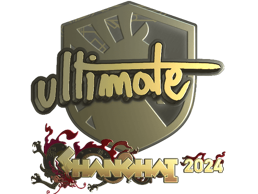 Gold Sticker - ultimate (Gold) | Shanghai 2024