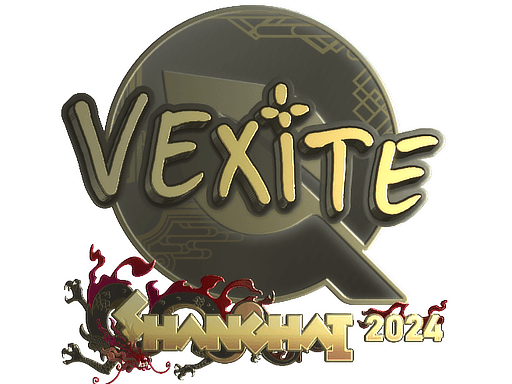 Gold Sticker - vexite (Gold) | Shanghai 2024