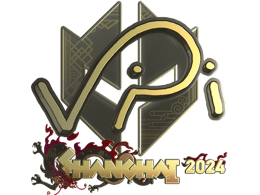 Gold Sticker - VINI (Gold) | Shanghai 2024