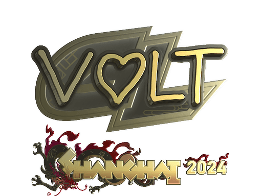 Gold Sticker - Volt (Gold) | Shanghai 2024