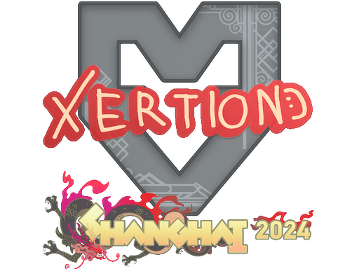 Sticker - xertioN | Shanghai 2024