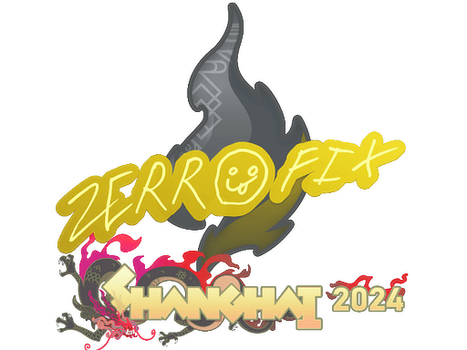 Sticker - zeRRoFIX | Shanghai 2024