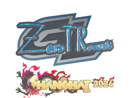 Glitter Sticker - ztr (Glitter) | Shanghai 2024