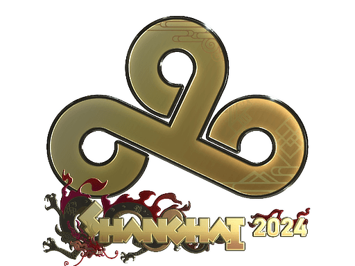 Gold Sticker - Cloud9 (Gold) | Shanghai 2024