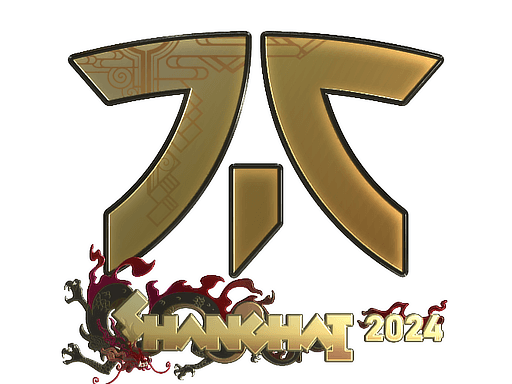 Gold Sticker - Fnatic (Gold) | Shanghai 2024