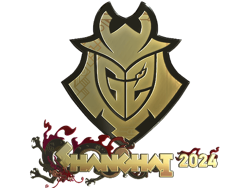 Gold Sticker - G2 Esports (Gold) | Shanghai 2024