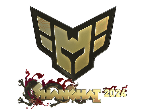 Gold Sticker - HEROIC (Gold) | Shanghai 2024