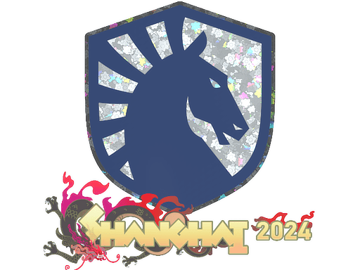 Glitter Sticker - Team Liquid (Glitter) | Shanghai 2024