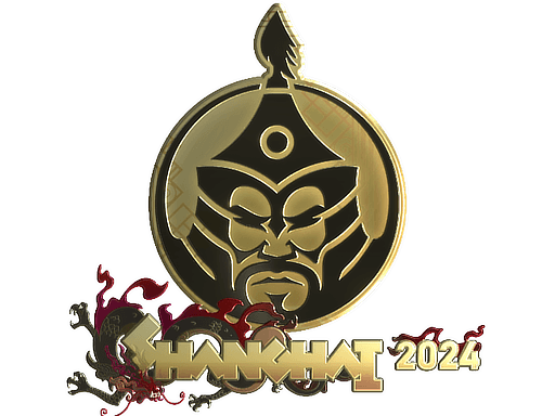 Gold Sticker - The MongolZ (Gold) | Shanghai 2024