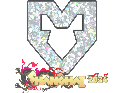 Glitter Sticker - MOUZ (Glitter) | Shanghai 2024