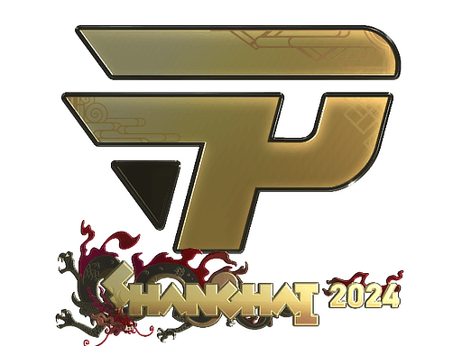 Gold Sticker - paiN Gaming (Gold) | Shanghai 2024