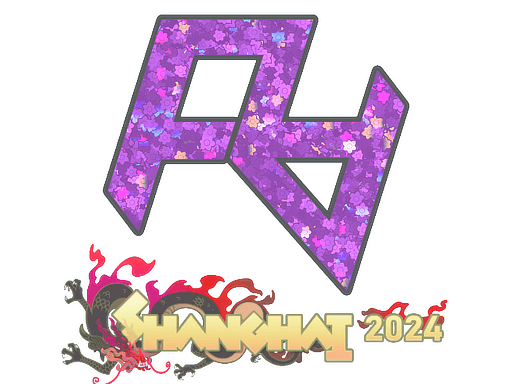 Glitter Sticker - Rare Atom (Glitter) | Shanghai 2024