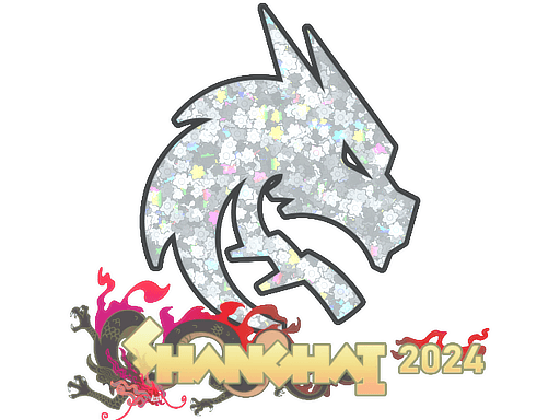 Glitter Sticker - Team Spirit (Glitter) | Shanghai 2024