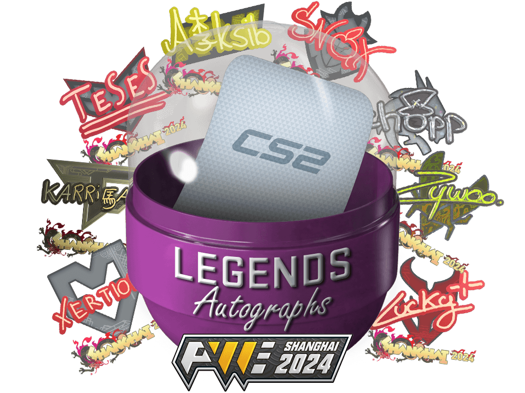 Autograph Capsule - Shanghai 2024 Legends Autograph Capsule