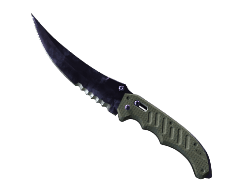 Black Pearl Flip Knife | Doppler