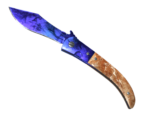 Sapphire Navaja Knife | Doppler