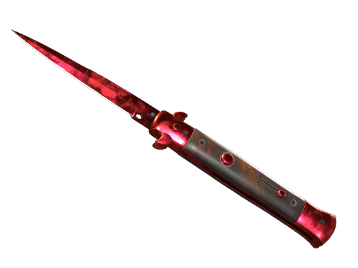 Ruby Stiletto Knife | Doppler