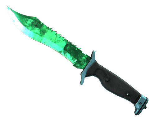 Emerald Bowie Knife | Gamma Doppler
