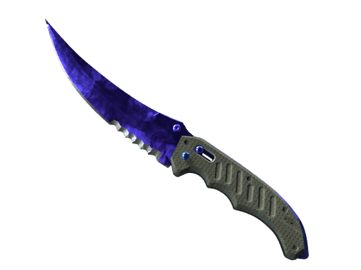 Sapphire Flip Knife | Doppler