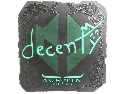 decenty (Foil) | Austin 2025