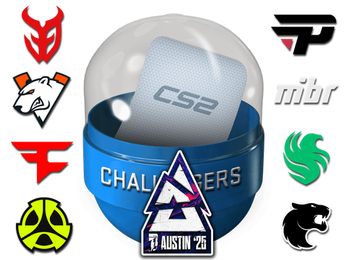 Austin 2025 Challengers Sticker Capsule