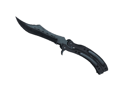 Butterfly Knife - Blue Steel