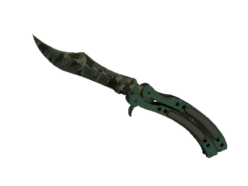 Butterfly Knife - Boreal Forest