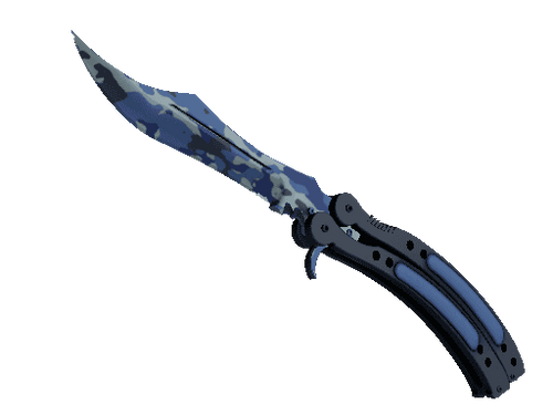 Butterfly Knife - Bright Water