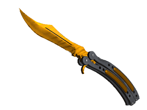 Butterfly Knife - Tiger Tooth