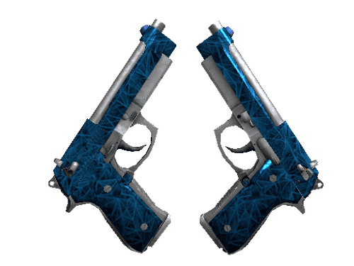 Dual Berettas | Cobalt Quartz (Factory New)