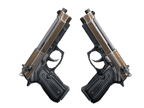 Dual Berettas | Tread (Well-Worn)